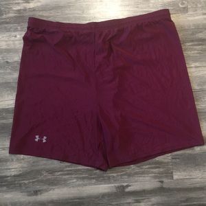 Under Armor Maroon Shorts XL